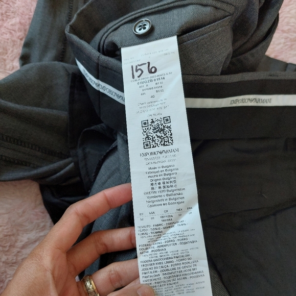 Emporio‎ Armani Dress Pants Size 36 - Picture 10 of 13